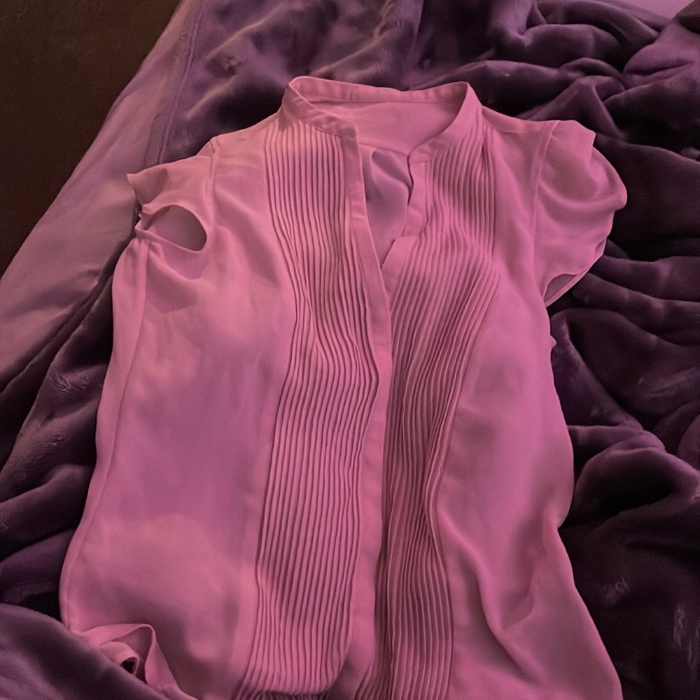 cream shirt